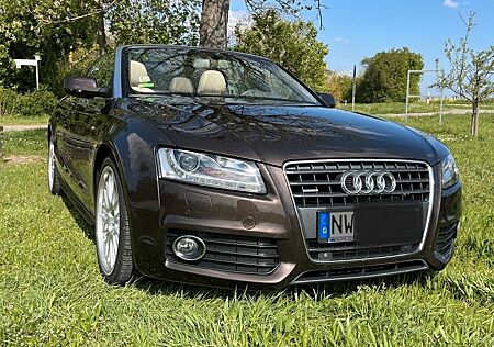 Audi A5 A 5 2.0 TFSI S Line quattro Cabr.-TÜV/Serv. neu