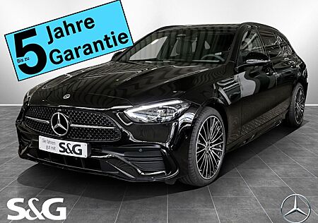 Mercedes-Benz C 220 d T AMG MBUX+360°+Pano+AHK+Distro+LED+19"