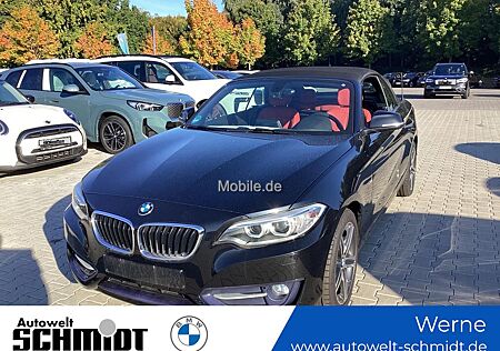 BMW 218i Cabrio Sport Line + GARANTIE