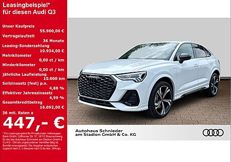 Audi Q3 Sportback 40 TFSI quattro S-tronic S-LINE+AHK