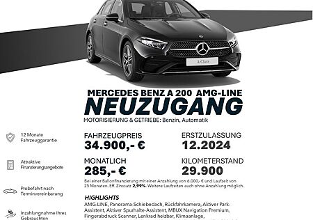 Mercedes-Benz A 200 AMG-LINE/MBUX/TOTW/KAMERA