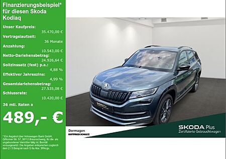 Skoda Kodiaq SPORTLINE 2.0 TDI DSG 4X4 AHK LED NAVI KA