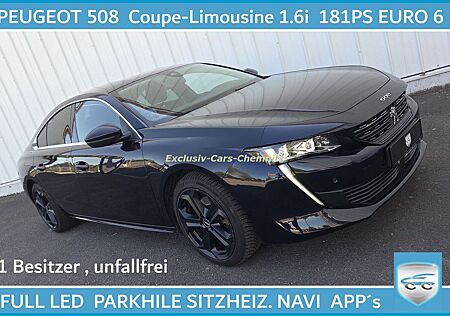 Peugeot 508 1.6i 181PS AUT. FULL LED NAVI SITZH. Black P