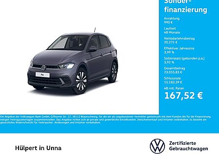 VW Polo Volkswagen VI 1.0 MOVE NAVI AHK CAM SITZHEIZUNG ALU