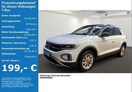 VW T-Roc Volkswagen 1.5 TSI DSG Style Navigation Einparkhilfe