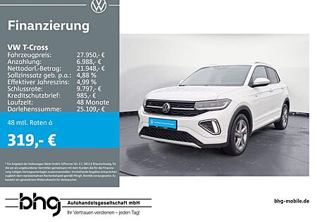 VW T-Cross Volkswagen 1.5 TSI DSG R-Line Navi ACC beats Kamera