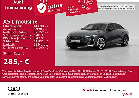 Audi A5 Limousine TFSI 2x S line*MATRIX*AHK*ACC*8fach