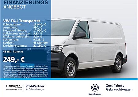 VW T6 Transporter Volkswagen T6.1 Kasten LR LANG REGALAUSBAU AHK NAVI KAMERA