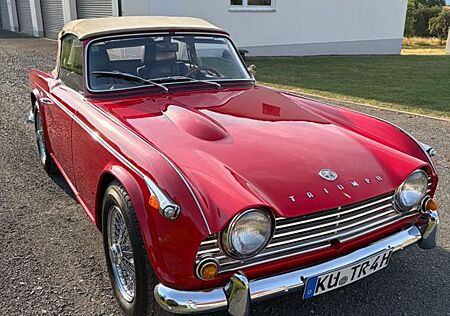 Triumph TR4 A IRS, Matching Numbers, Overdrive