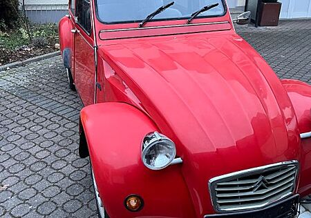 Citroën 2 CV Rahmen verzinkt, El. Zündung, Textilverdeck