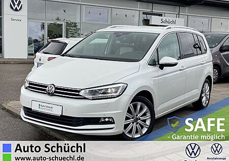VW Touran Volkswagen 2.0 TDI DSG HIGHLINE 7-SITZER NAVI+LED+17