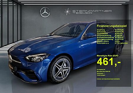 Mercedes-Benz C 220 d AMG+MBUX+DISTRONIC+AMBIENTE+KAMERA+AHK