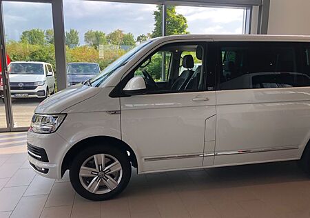 VW T6 Multivan Volkswagen Generation Six schwarz/weiß