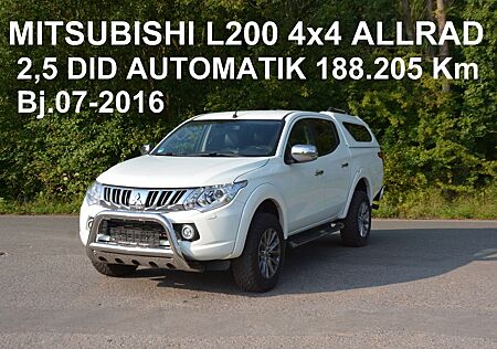 Mitsubishi L200 2,5 D-ID 4WD 4x4 ALLRAD DOPPELKABINE CAMERA