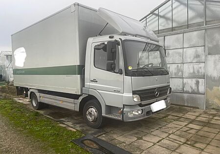 Mercedes-Benz Atego 818 Koffer Hebebühne Klima 1Hand Inkl/MwSt