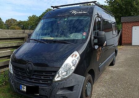 Renault Master DCI 125 schwarz Selbstausbau