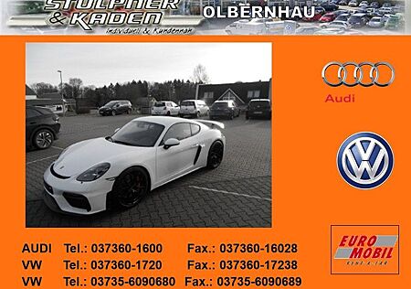 Porsche Cayman GT4, 918-Schalensitz, Sport-Crono-Paket,