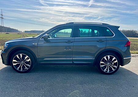 VW Tiguan Volkswagen -R-Line-230PS-Leder- Allrad-Vollaust.