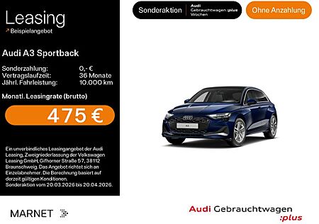 Audi A3 Sportback 40 TFSI e Advanced*Navi*LED*Alu*SON