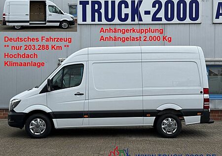 Mercedes-Benz Sprinter 216 CDI Kasten Hoch Klima AHK 2.000 Kg