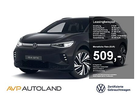 VW ID.4 Volkswagen GTX 4MOTION | AHK | NAVI | PANO | ACC |