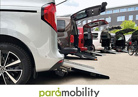 VW Caddy Volkswagen TSI DSG Rollstuhlrampe Rückhaltesystem SHZ