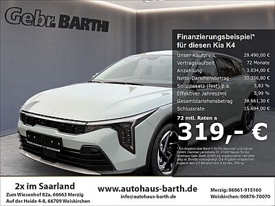 Kia K4 1.6 T-GDI 110 kW Spirit Navi  Soundsy.Kardon