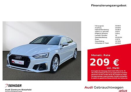 Audi A5 Sportback S line business 40 TDI MMI LED