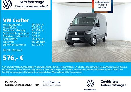 VW Crafter Volkswagen 35 Kasten MR HD 2,0 TDI AUTOMATIK