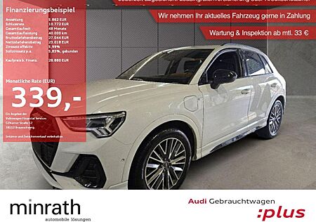 Audi Q3 45 TFSI e S-Line SONOS BLACK AHK LED NAVI APP