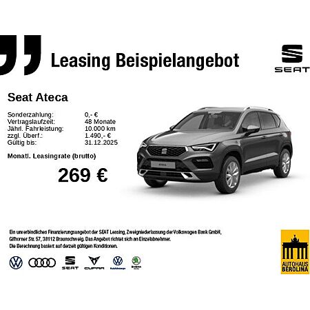 Seat Ateca leasen