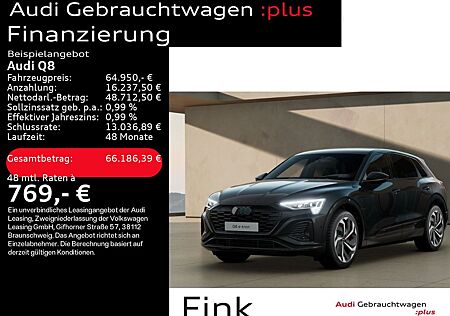 Audi Q8 S line 50 e-tron Matrix-LED HuD B&O