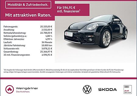 VW Beetle Volkswagen Cabriolet 2.0 TSI R-Line, Bi Xenon, Winds
