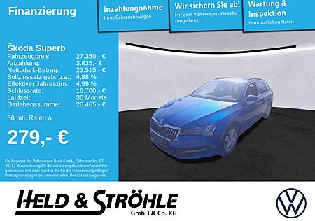 Skoda Superb Combi Ambition 2.0 TDI DSG AHK STANDHZG