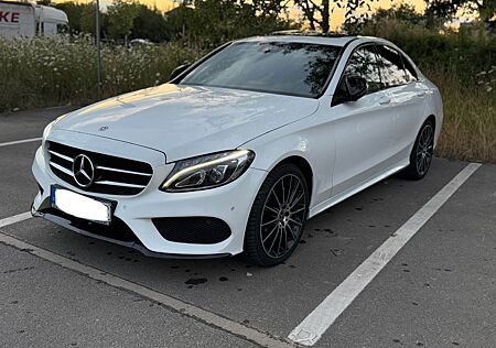 Mercedes-Benz C 220 d AMG-LINE+LEDER+NAVI+LED+NIGHT+KEYLESS+SD