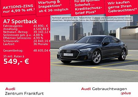 Audi A7 Sportback 45 TFSI quattro S tronic LED DAB PD
