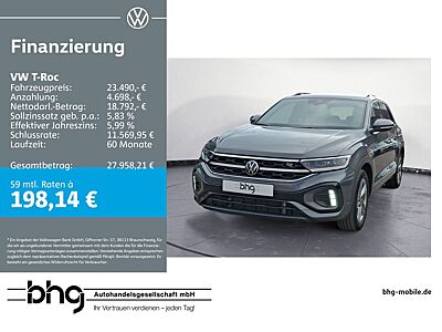 Volkswagen T-Roc 1.5 TSI R-Line Klima Kamera