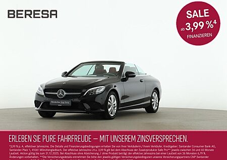 Mercedes-Benz C 220 d Cabriolet Leder rot Park-Ass. Sitzhz LED