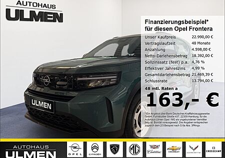 Opel Frontera Edition LED Apple CarPlay Android Auto