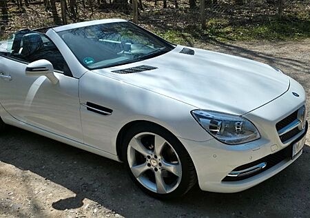 Mercedes-Benz SLK 200 topp Vollausstattung ein weißer Traum