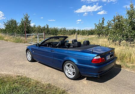 BMW 320Ci Cabrio gepflegt mit Windschott und Hardtop
