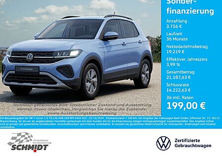 VW T-Cross Volkswagen 1.0 TSI Life AHK LED RFK NAVI ACC