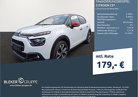 Citroën C3 PureTech 83 Shine Pack