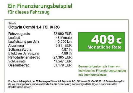 Skoda Octavia LED-Scheinwerfer, Sound System Canton, Panorama
