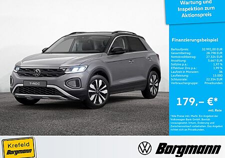 VW T-Roc Volkswagen 1.5 TSI Goal LED STANDHZ ACC NAVI KAMERA