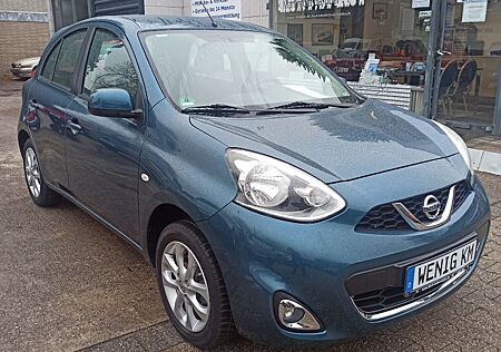 Nissan Micra 1.2 Acenta+5TÜREN+KLMA+ALU+MFL+USB+TOP
