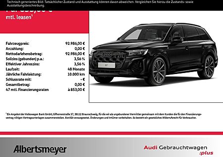 Audi Q7 50 TDI QUATTRO+AHK+PANO+B&O+MATRIX+STANDH