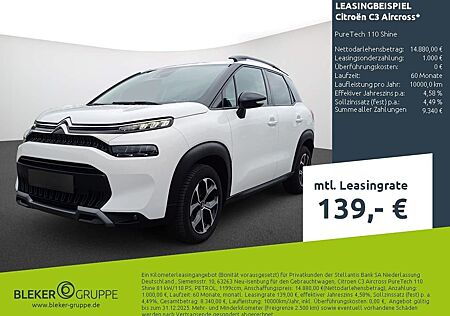 Citroën C3 Aircross PureTech 110 Shine