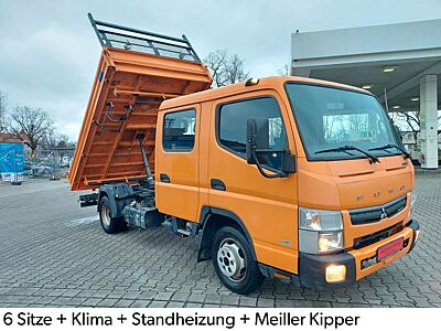 Mitsubishi Canter Fuso 3 Seiten Kipper Doka 6 Sitze Klima