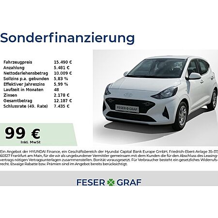 Hyundai i10 leasen